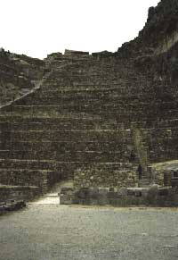 Steps at Ollantaytambo