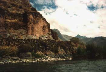 Ruins on Urubamba