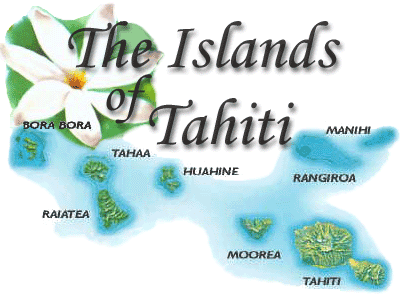 Map of Society Islands